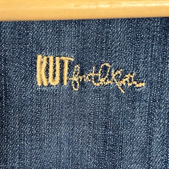 Denim Jacket Womens Size XL Medium Blue Wash Distressed Casual Button Front West - Picture 13 of 15